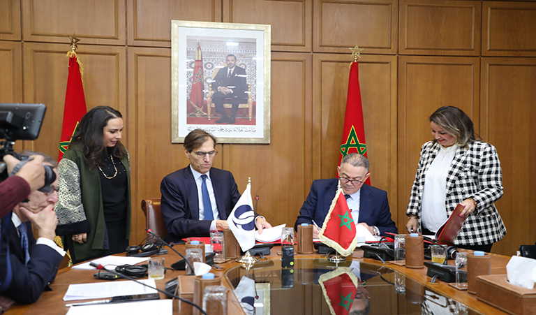 Accord de financement entre le Maroc et la BERD pour le projet "SAISS III" : Conservation des Eaux de la Plaine de Saïss