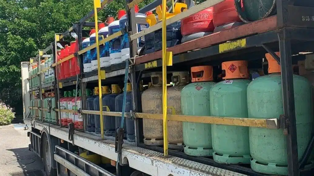 Explosion d'un camion de bonbonnes de gaz sur l'axe Casa-Had Soualem