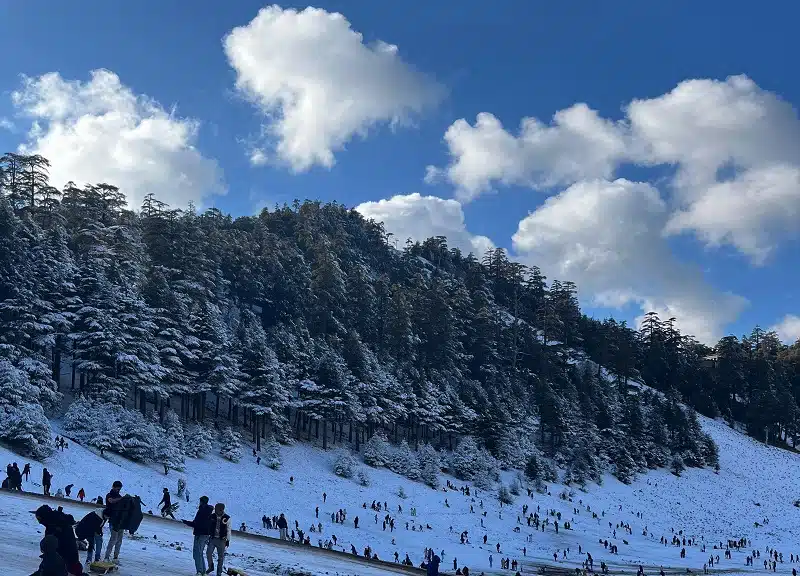 Voici les cumuls de neige relevés au Maroc au cours des dernières 24 heures